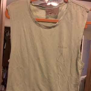 Minty Green Boys + Arrows tee. Size Small